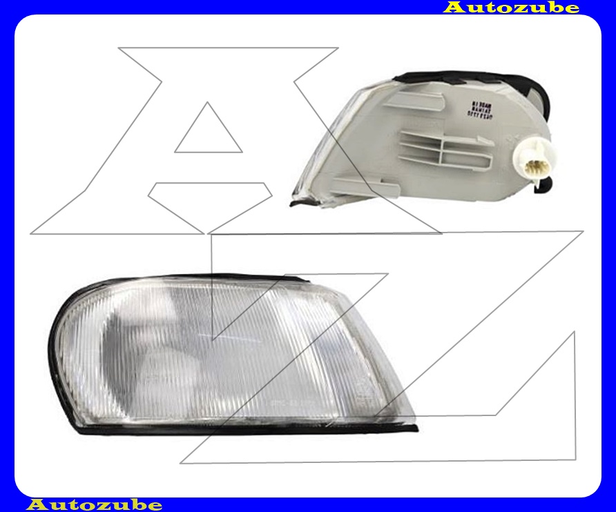 Első index jobb, fehér, foglalattal {TYC} Első index jobb, fehér, foglalattal {TYC}