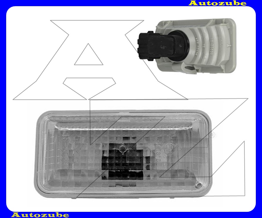 Oldalindex fehér, téglalap, oldalfüggetlen (foglalat nélkül) {TYC} Oldalindex fehér, téglalap, oldalfüggetlen (foglalat nélkül) {TYC}