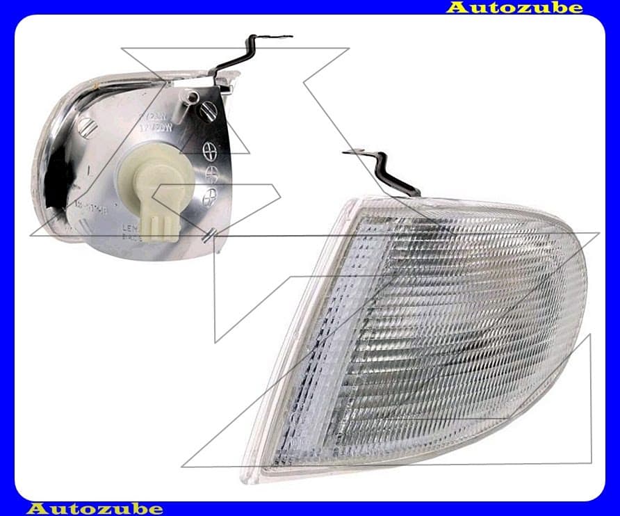 Első index bal, fehér, foglalattal {TYC} Első index bal, fehér, foglalattal {TYC}
