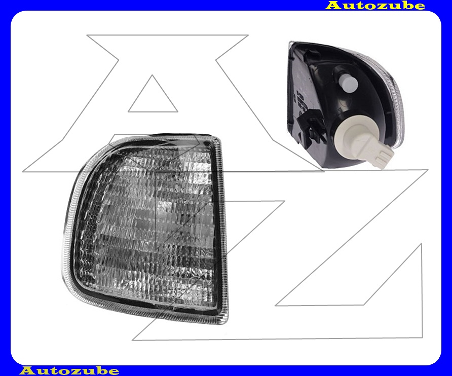 Első index jobb fehér, VALEO-típushoz, foglalattal {TYC} Első index jobb fehér, VALEO-típushoz, foglalattal {TYC}