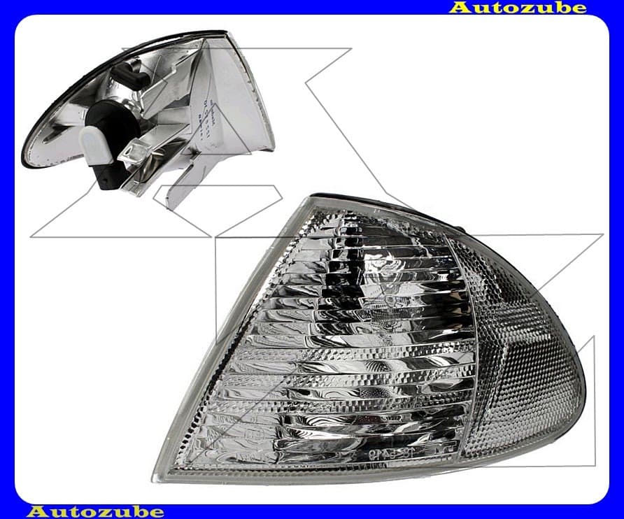 Első index bal, fehér Első index bal, fehér