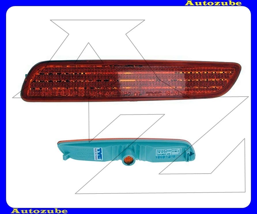 Helyzetjelző bal első vagy jobb hátsó /1db/ lökhárítóba, sárga (foglalat nélkül) {TYC} Helyzetjelző bal első vagy jobb hátsó /1db/ lökhárítóba, sárga (foglalat nélkül) {TYC}