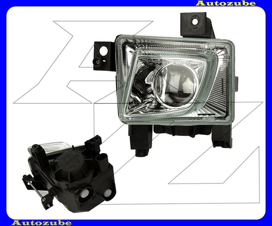 Ködlámpa bal (H3) szögletes {TYC} Ködlámpa bal (H3) szögletes {TYC}