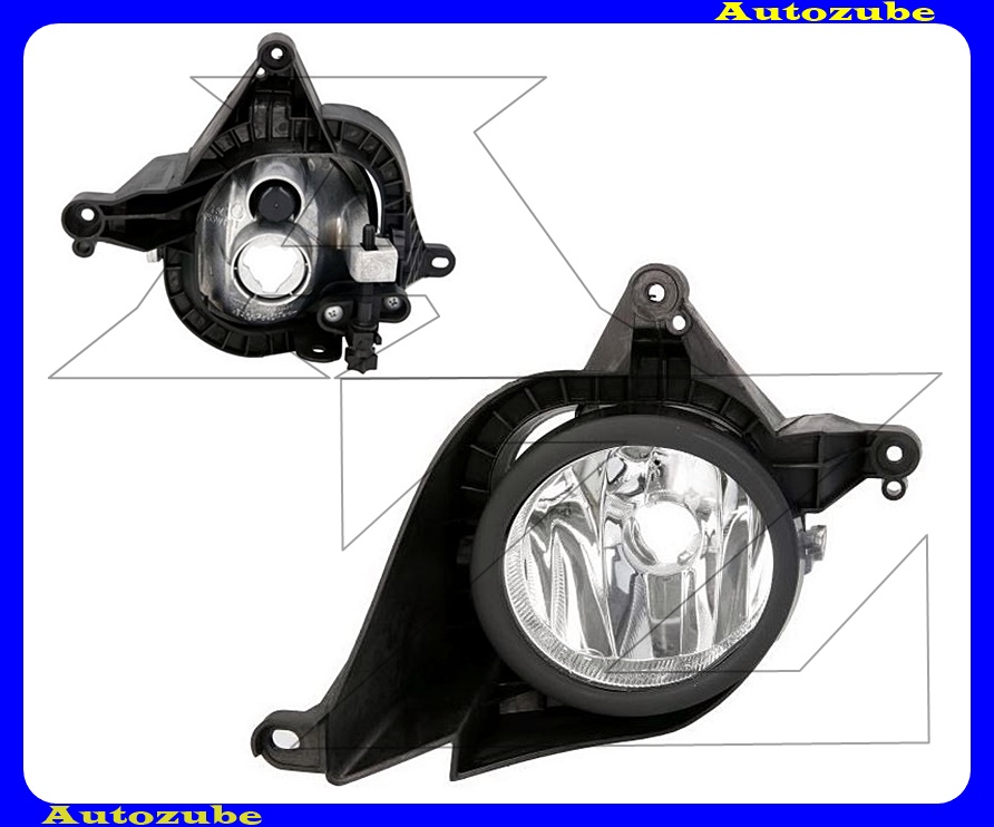 Ködlámpa bal (H11) kerettel (AL típusú) (TYC} Ködlámpa bal (H11) kerettel (AL típusú) (TYC}