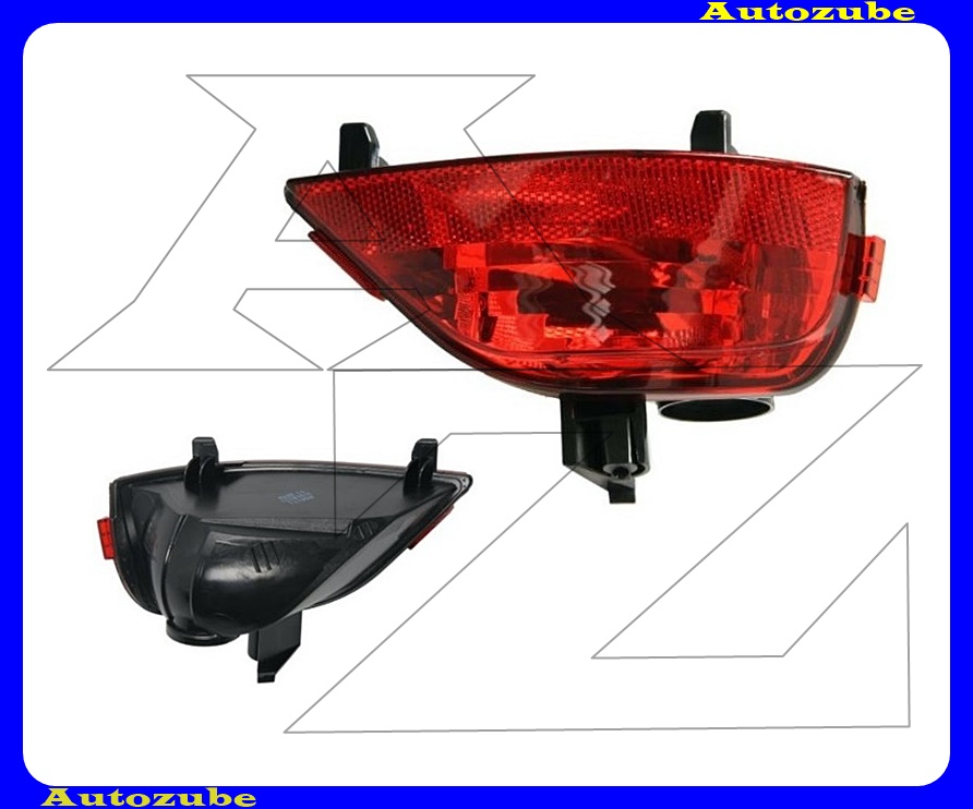 Hátsó ködlámpa jobb (foglalat nélkül) {TYC} Hátsó ködlámpa jobb (foglalat nélkül) {TYC}