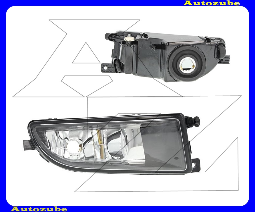 Ködlámpa jobb (H8) statikus kanyarkövető {TYC} Ködlámpa jobb (H8) statikus kanyarkövető {TYC}