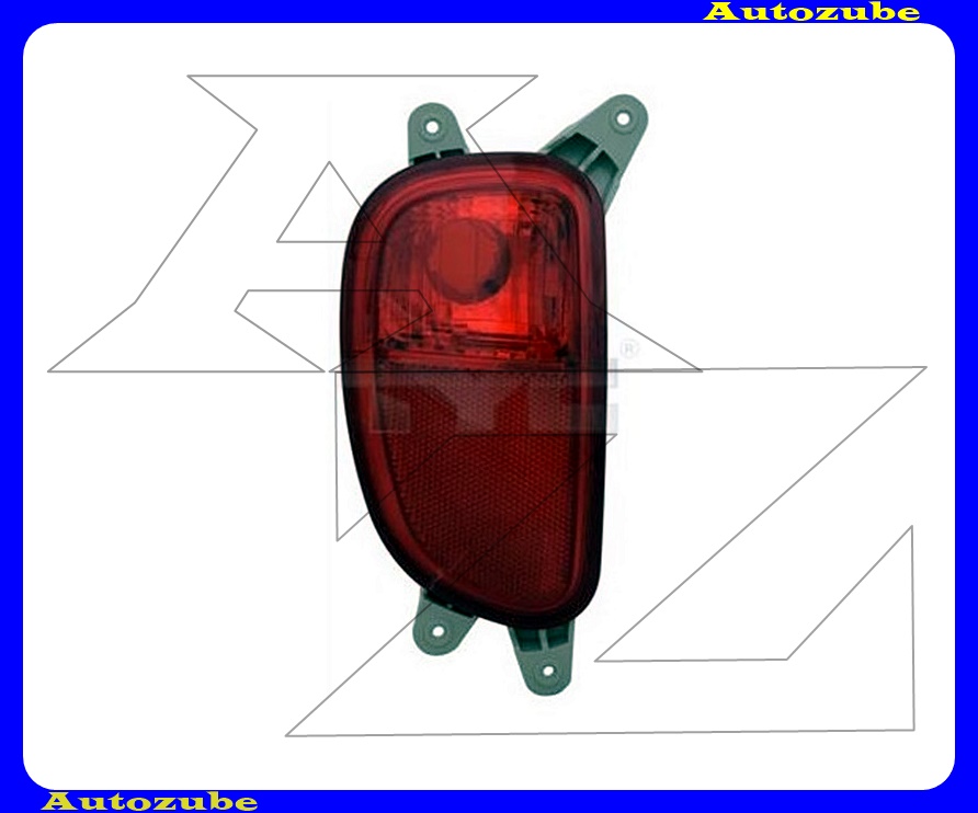 Hátsó ködlámpa bal Hátsó ködlámpa bal