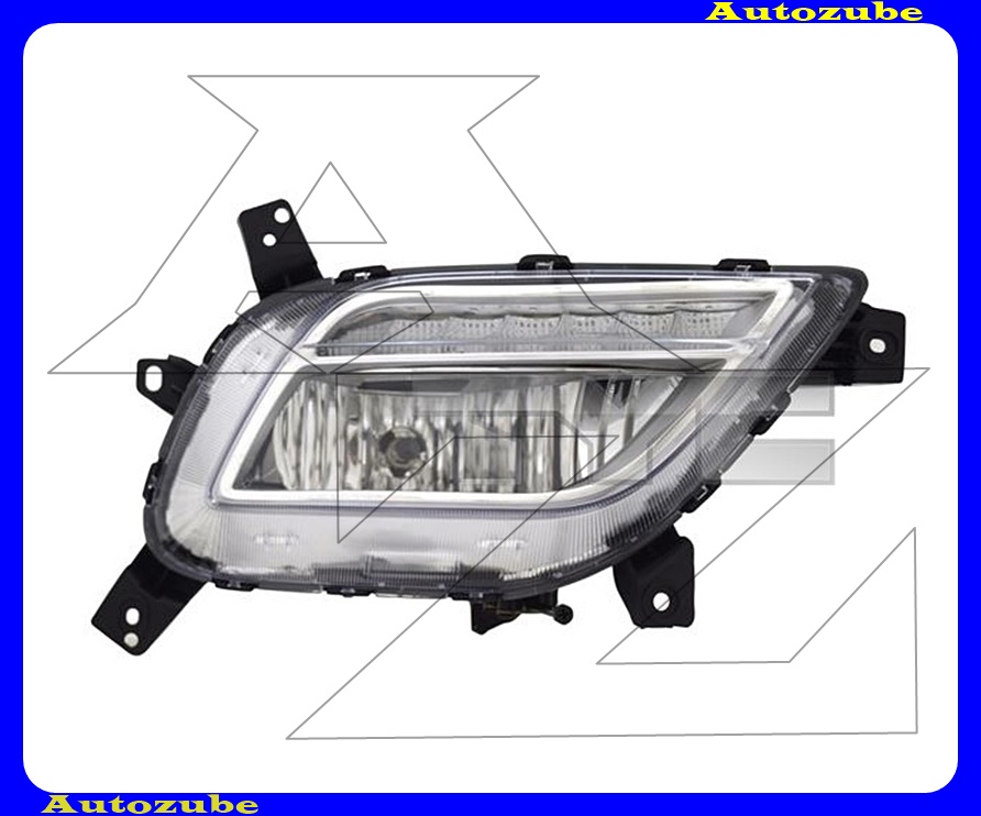 Ködlámpa + nappali fény jobb Ködlámpa + nappali fény jobb