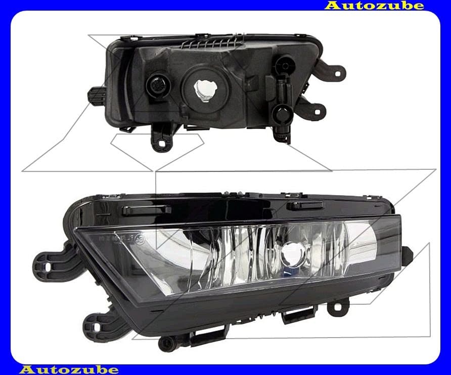 Ködlámpa bal (H8) {TYC} Ködlámpa bal (H8) {TYC}