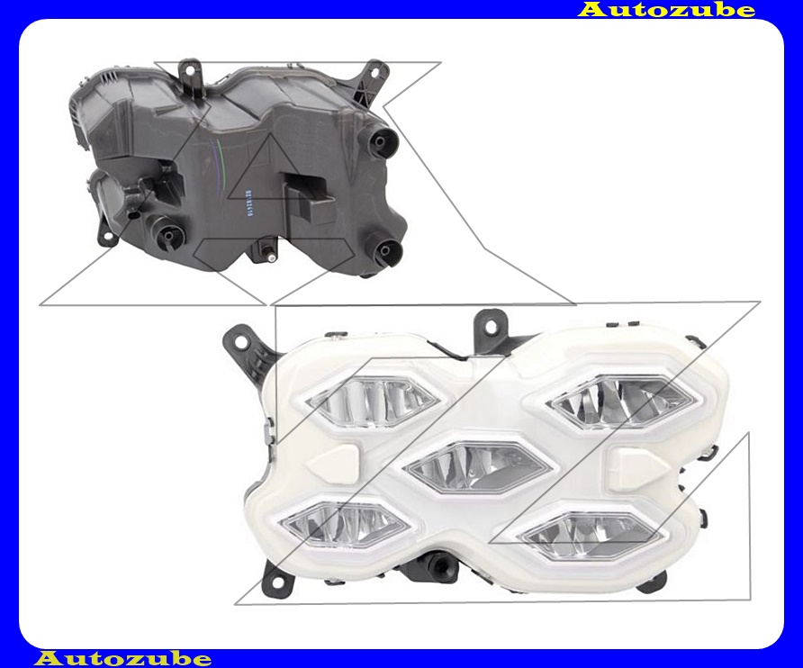 Ködlámpa jobb Ködlámpa jobb