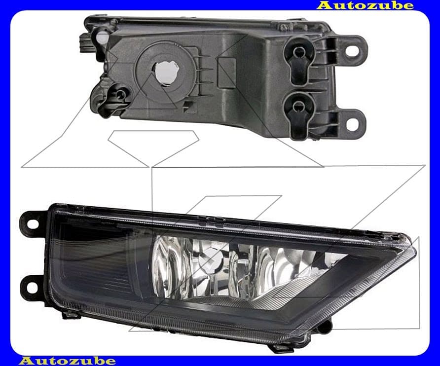 Ködlámpa jobb Ködlámpa jobb