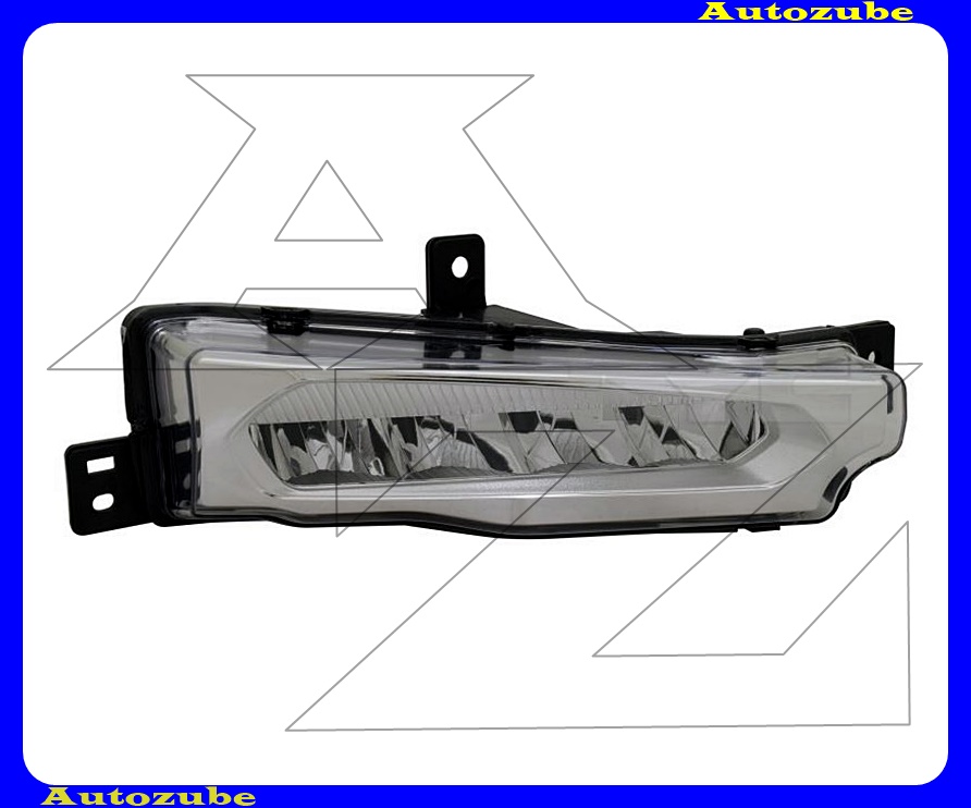 Ködlámpa jobb, króm házas (LED) {TYC} Ködlámpa jobb, króm házas (LED) {TYC}