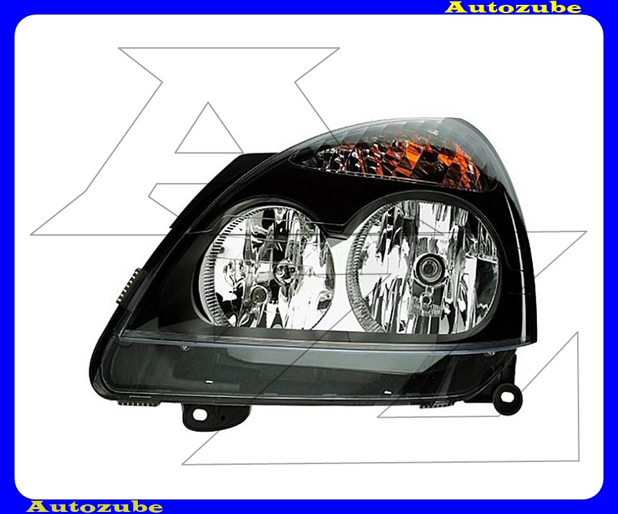 Fényszóró bal, fekete házas (H7/H1) motor nélkül {HELLA} /RENDELÉSRE/ Fényszóró bal, fekete házas (H7/H1) motor nélkül {HELLA} /RENDELÉSRE/