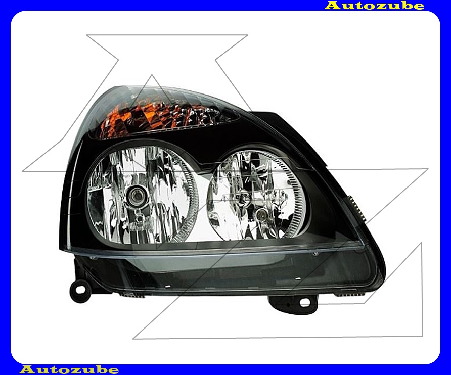 Fényszóró jobb, fekete házas (H7/H1) motor nélkül {HELLA} /RENDELÉSRE/ Fényszóró jobb, fekete házas (H7/H1) motor nélkül {HELLA} /RENDELÉSRE/