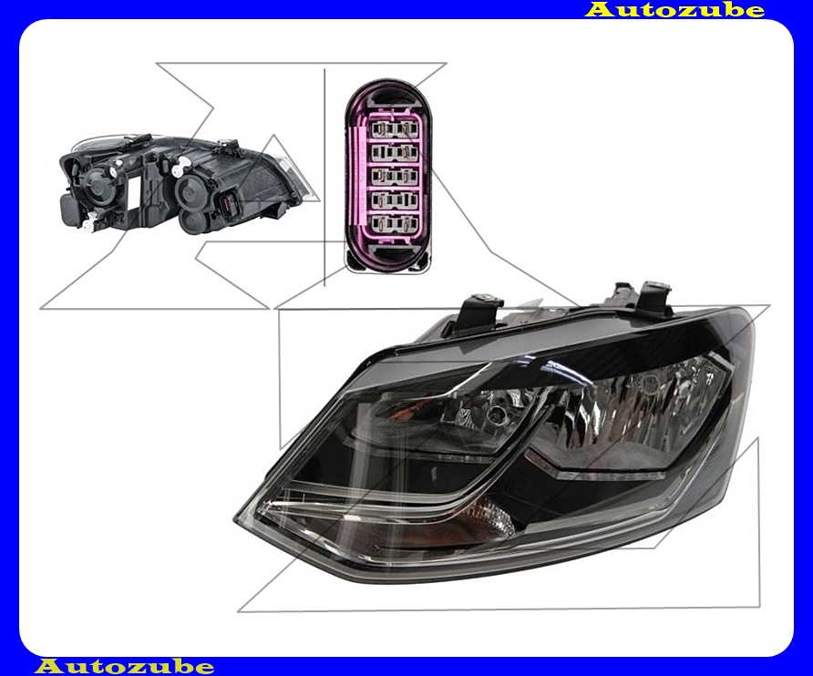 Fényszóró bal Fényszóró bal