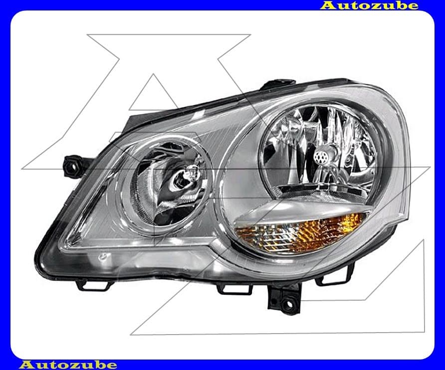 Fényszóró bal króm házas (H7/H1) motorral {HELLA} /RENDELÉSRE/ Fényszóró bal króm házas (H7/H1) motorral {HELLA} /RENDELÉSRE/