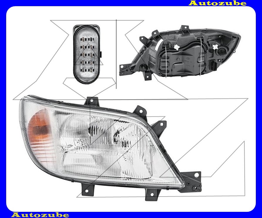 Fényszóró jobb Fényszóró jobb