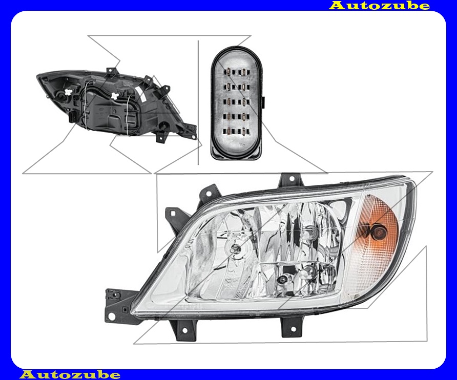 Fényszóró bal Fényszóró bal