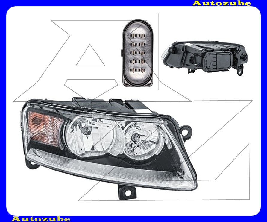 Fényszóró jobb (H7/H15) motorral {HELLA} Fényszóró jobb (H7/H15) motorral {HELLA}