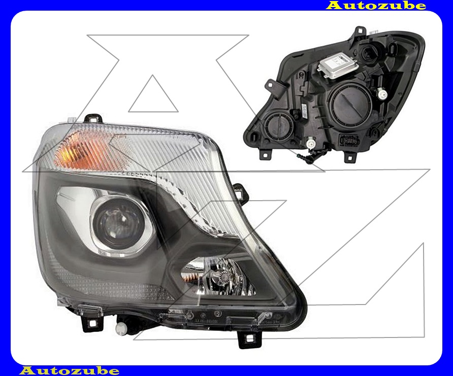 Fényszóró jobb Bi-XENON (D3S/H7/LED) komplett {HELLA} Fényszóró jobb Bi-XENON (D3S/H7/LED) komplett {HELLA}