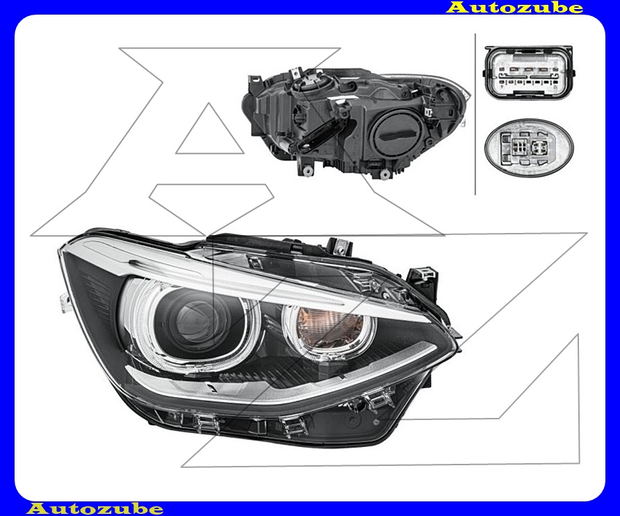 Fényszóró jobb Bi-XENON (D1S/PY21W/LED) motorral (izzó és elektronika nélkül) {HELLA} Fényszóró jobb Bi-XENON (D1S/PY21W/LED) motorral (izzó és elektronika nélkül) {HELLA}