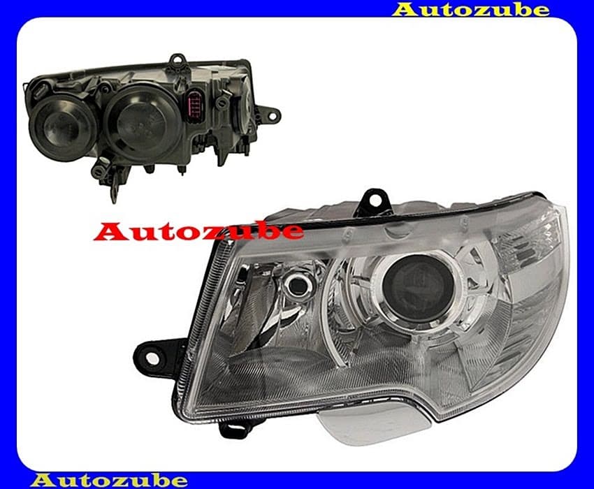 Fényszóró bal (H7/H3) motorral {HELLA} Fényszóró bal (H7/H3) motorral {HELLA}