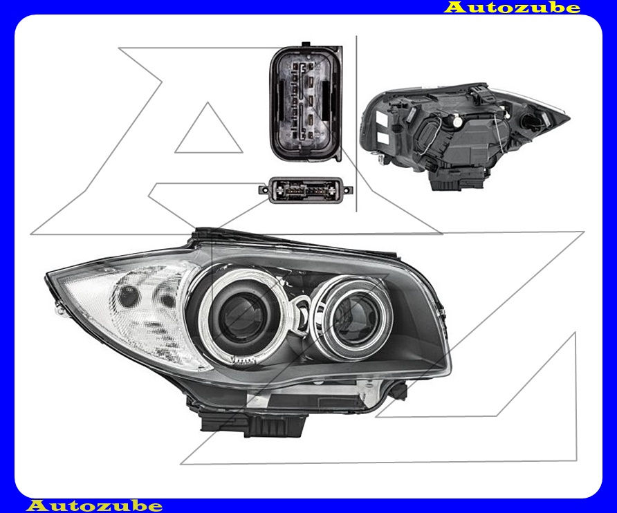 Fényszóró jobb Bi-XENON (D1S/H8/PY24W) motorral (izzó és elektronika nélkül) {HELLA} Fényszóró jobb Bi-XENON (D1S/H8/PY24W) motorral (izzó és elektronika nélkül) {HELLA}