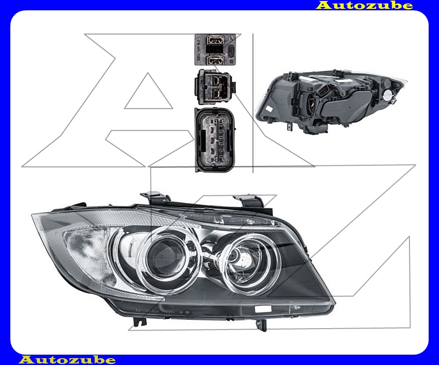 Fényszóró jobb XENON (D1S/H7) (nem kanyarkövetős) (izzó és elektronika nélkül) {HELLA} /RENDELÉSRE/ Fényszóró jobb XENON (D1S/H7) (nem kanyarkövetős) (izzó és elektronika nélkül) {HELLA} /RENDELÉSRE/