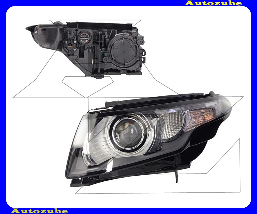 Fényszóró bal (HB3/PSY24W/LED) nappali fénnyel, motorral {VISTEON} Fényszóró bal (HB3/PSY24W/LED) nappali fénnyel, motorral {VISTEON}