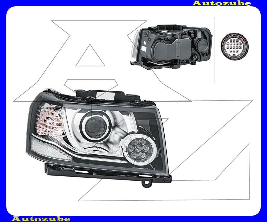 Fényszóró jobb Bi-XENON (D3S/PY21W/LED) komplett {HELLA} Fényszóró jobb Bi-XENON (D3S/PY21W/LED) komplett {HELLA}