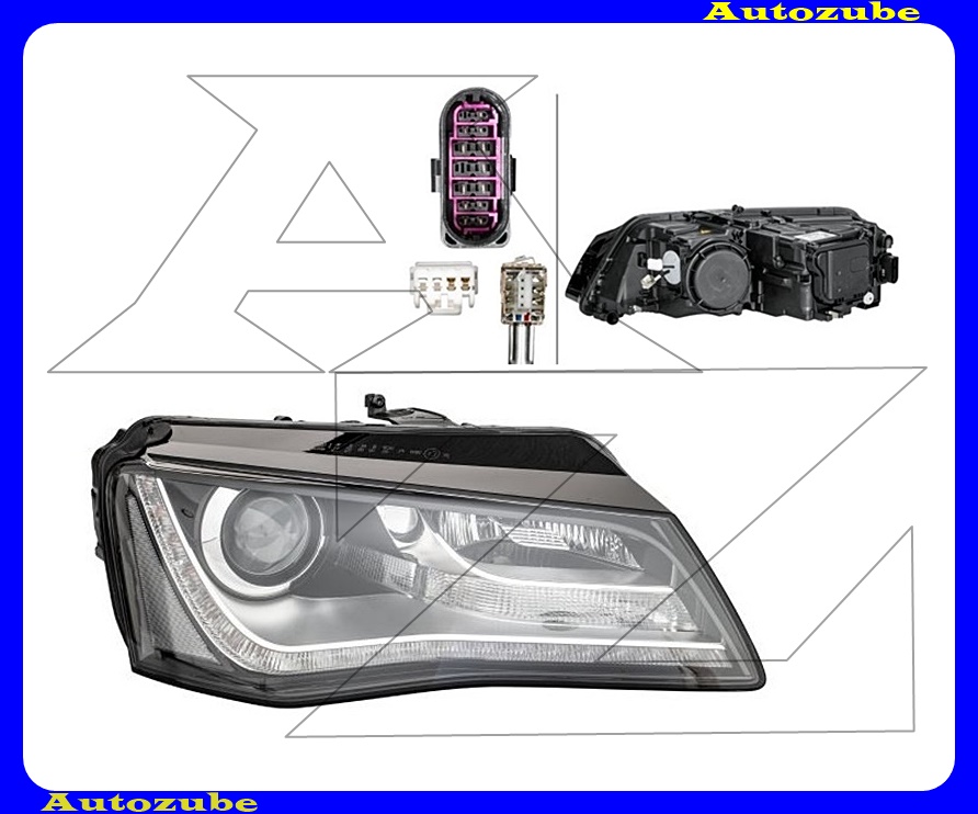 Fényszóró jobb Bi-XENON (D3S/H7/PSY24W) motrorral (izzó és elektronika nélkül) {HELLA} Fényszóró jobb Bi-XENON (D3S/H7/PSY24W) motrorral (izzó és elektronika nélkül) {HELLA}