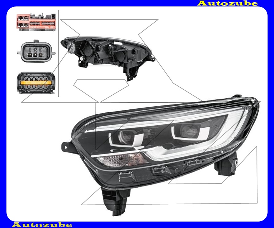 Fényszóró bal (LED) Fényszóró bal (LED)