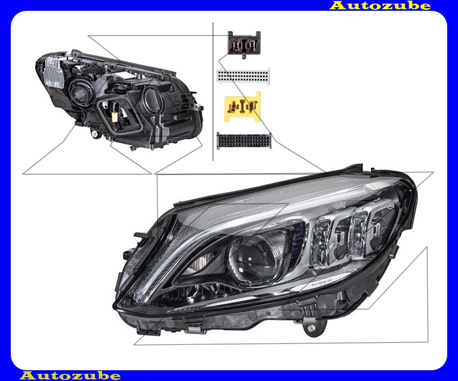 Fényszóró bal (Multibeam LED) tompított fénnyel (LED) helyzetjelzővel (LED) nappali fénnyel (LED) távfényszóróval (LED) villogóval (LED) elektronika nélkül {HELLA} Fényszóró bal (Multibeam LED) tompított fénnyel (LED) helyzetjelzővel (LED) nappali fénnyel (LED) távfényszóróval (LED) villogóval (LED) elektronika nélkül {HELLA}
