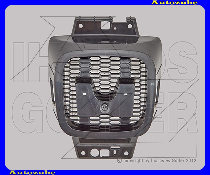 Hűtődíszrács emblématartó keret Hűtődíszrács emblématartó keret