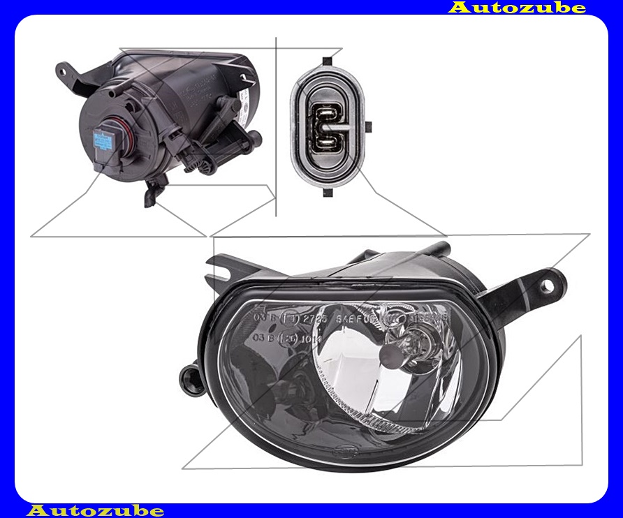 Ködlámpa bal (H11) {HELLA} Ködlámpa bal (H11) {HELLA}