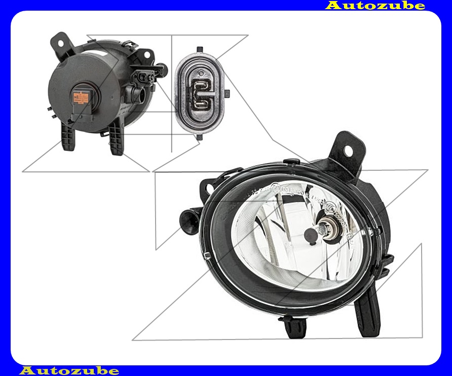 Ködlámpa bal (H8) {HELLA} Ködlámpa bal (H8) {HELLA}
