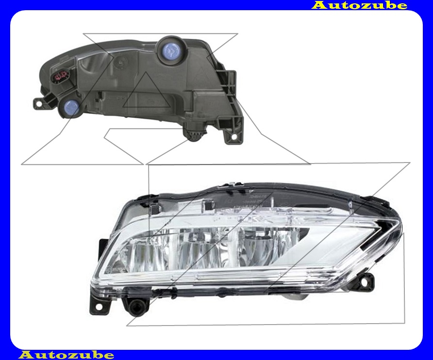 Ködlámpa jobb Ködlámpa jobb