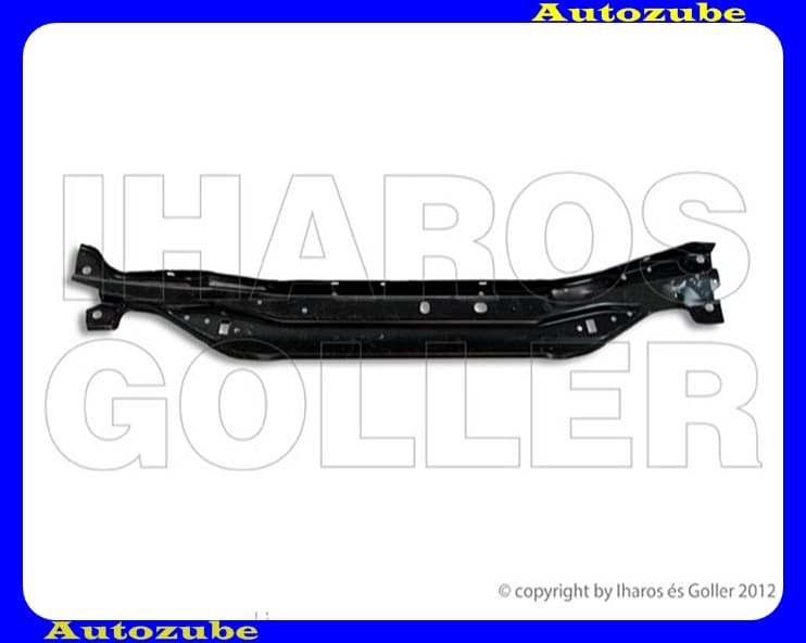 Hűtődíszrács fölötti összekötő lemez Hűtődíszrács fölötti összekötő lemez