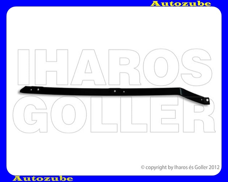 Hátsó lökhárító tartólemez jobb Hátsó lökhárító tartólemez jobb