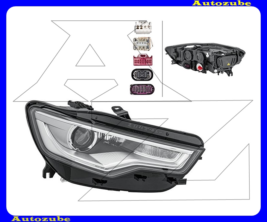 Fényszóró jobb Bi-XENON (D3S/H7/PSY24W) kanyarkövetős, nappali fénnyel, motorral (izzó és elektronika nélkül) {HELLA} Fényszóró jobb Bi-XENON (D3S/H7/PSY24W) kanyarkövetős, nappali fénnyel, motorral (izzó és elektronika nélkül) {HELLA}