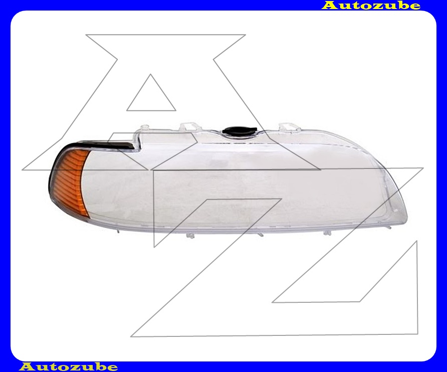 Fényszóró üveg jobb sárga indexel {TYC} Fényszóró üveg jobb sárga indexel {TYC}