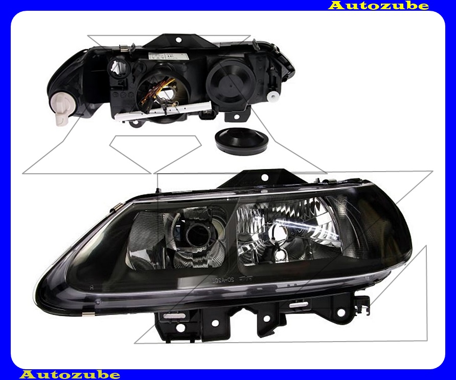 Fényszóró bal (H7/H7) (motor nélkül) {TYC} Fényszóró bal (H7/H7) (motor nélkül) {TYC}
