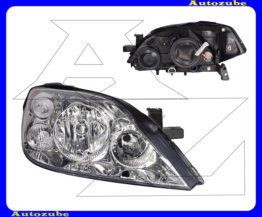 Fényszóró jobb (H7/H7) (motor nélkül) {TYC} Fényszóró jobb (H7/H7) (motor nélkül) {TYC}