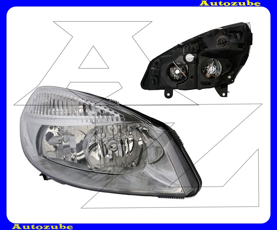 Fényszóró jobb (H7/H1) (motor nélkül) {TYC} Fényszóró jobb (H7/H1) (motor nélkül) {TYC}