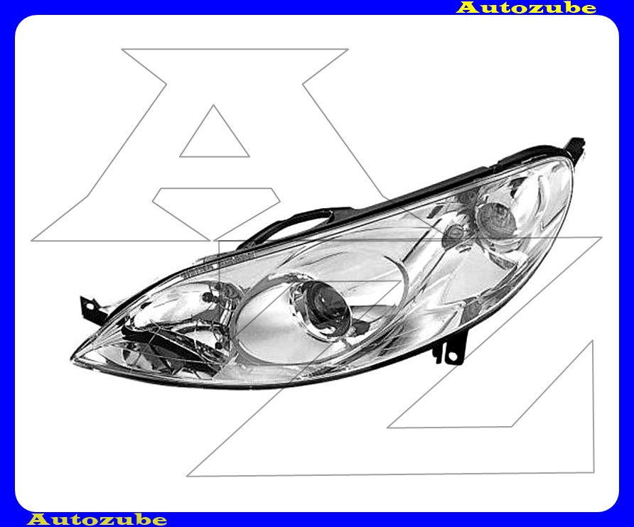 Fényszóró bal (H7/H1) motorral {TYC} Fényszóró bal (H7/H1) motorral {TYC}