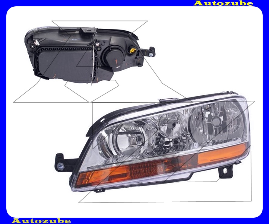 Fényszóró bal Fényszóró bal