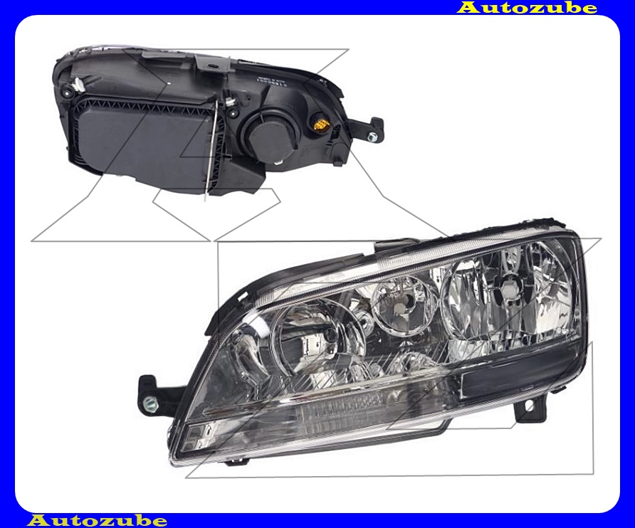 Fényszóró bal Fényszóró bal