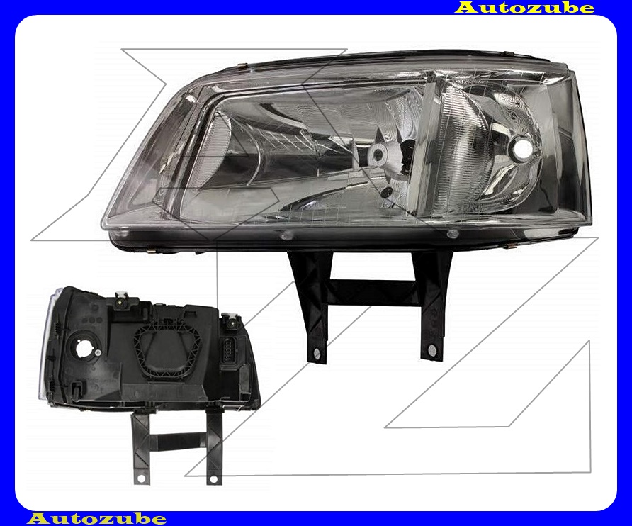 Fényszóró bal (H4) szimpla foncsoros, motorral {TYC} /RENDELÉSRE/ Fényszóró bal (H4) szimpla foncsoros, motorral {TYC} /RENDELÉSRE/