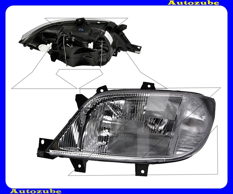 Fényszóró bal Fényszóró bal