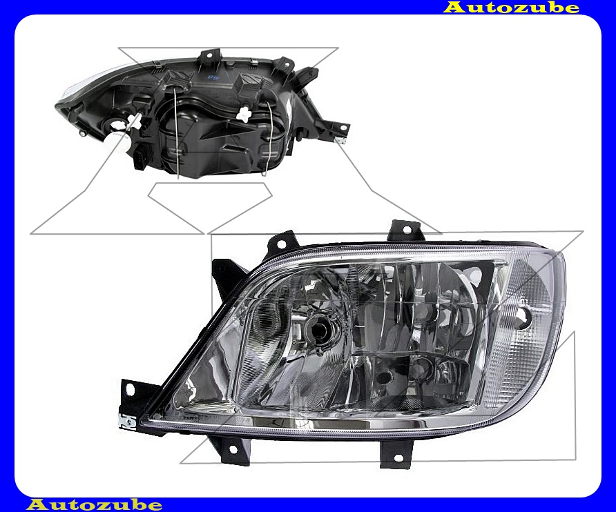 Fényszóró bal Fényszóró bal